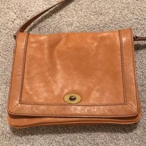 jcrew leather bag!